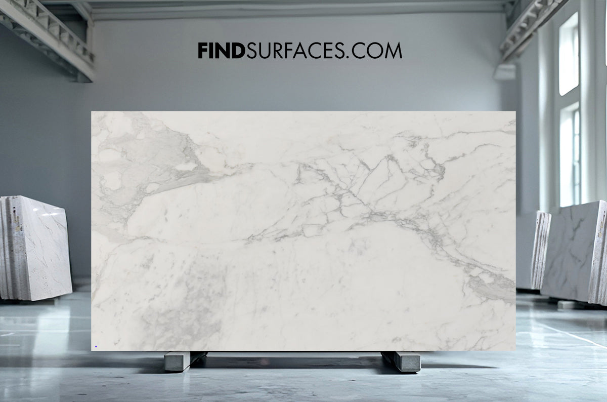 Photo inspiration: Picture Idea: Calacatta Marble Slabs Tiles Worktops Cut To Size