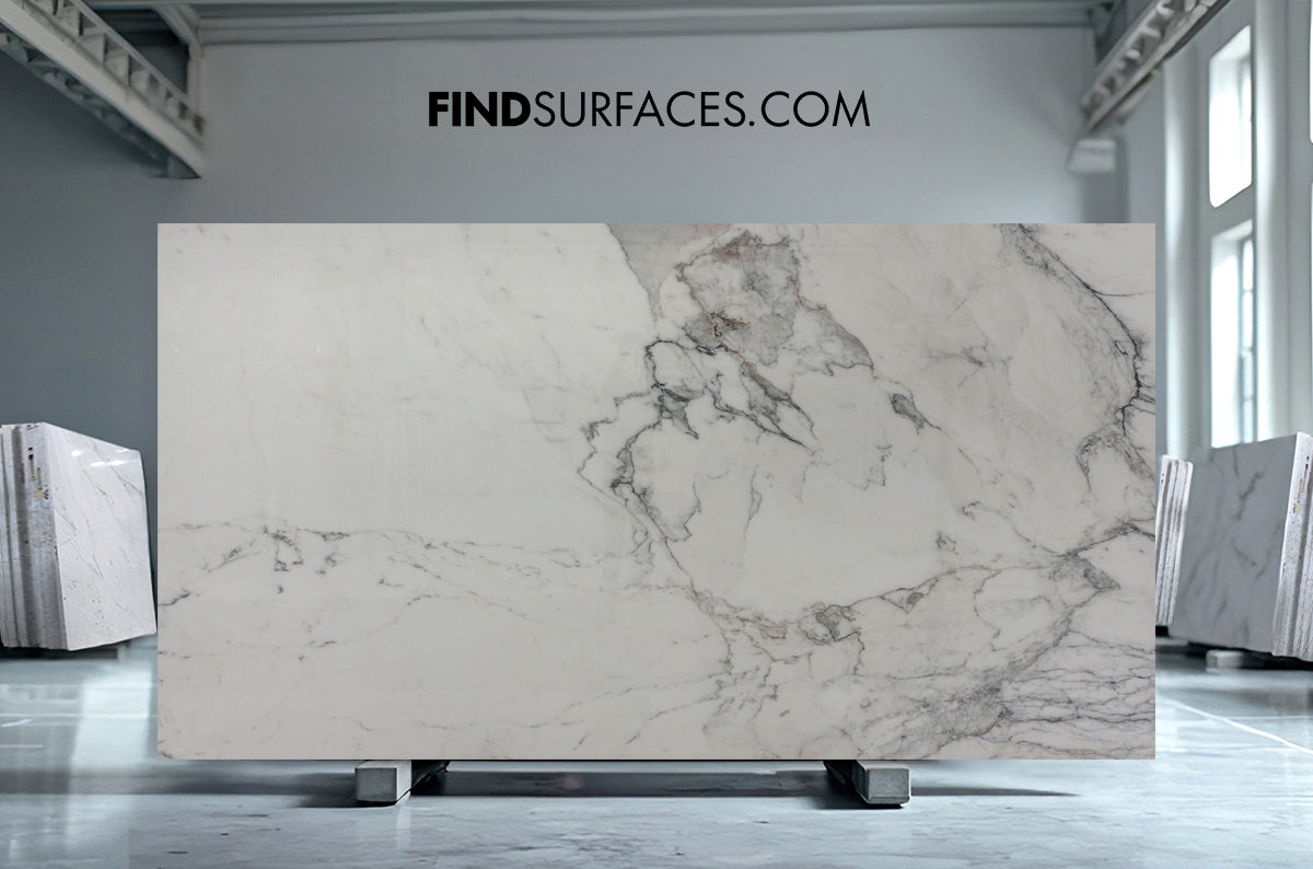 Photo inspiration: Visual Reference: Calacatta Marble Slabs Tiles Worktops Cut To Size