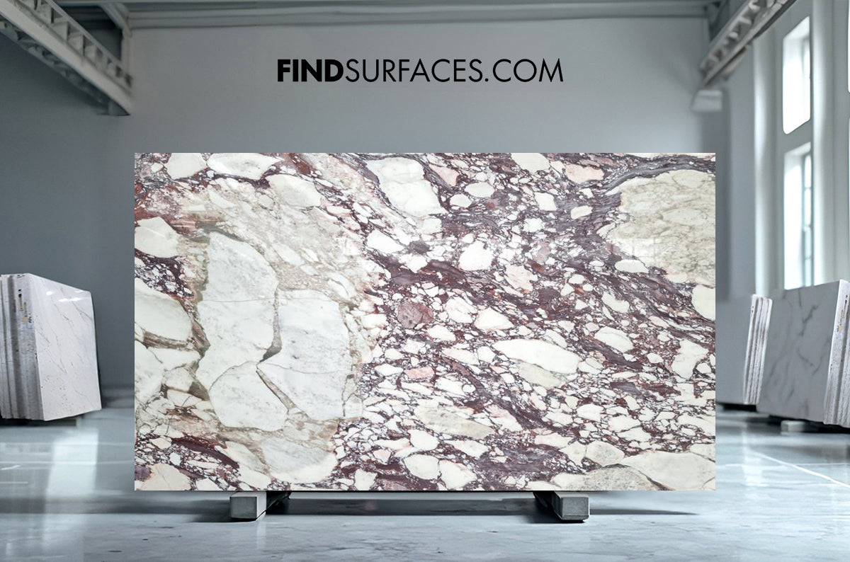 Visual Reference: Calacatta Viola Marble Slabs Tiles Worktops Cut To Size