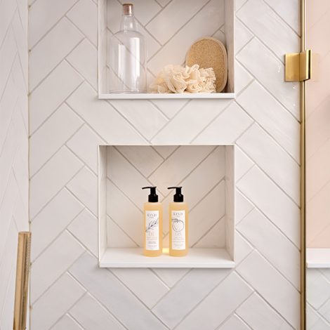Maltby Ceramic Tiles - White