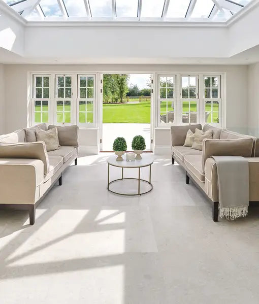Abington Cream Limestone Tiles - Honed