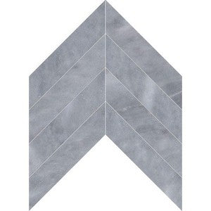 Allure Light Marble Chevron Tiles - Polished