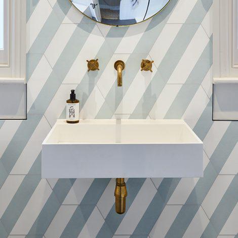 Amalfi Aqua Porcelain Tiles