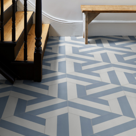 Amalfi Blue Porcelain Tiles