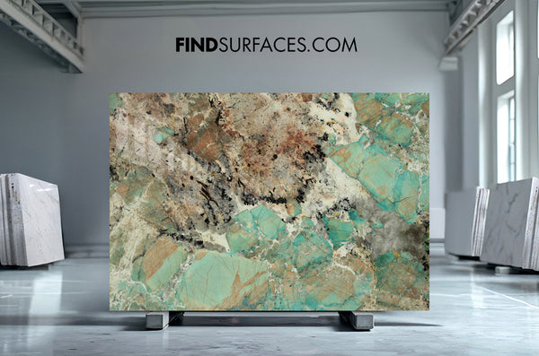 Amazonite Granite Slabs - FS83998974-3 - 2990 x 2020 x 20 mm