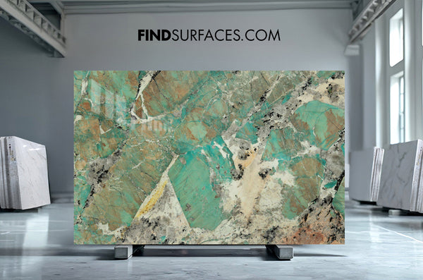 Amazonite Granite Slabs - FS87192688 - 3200 x 2040 x 20 mm