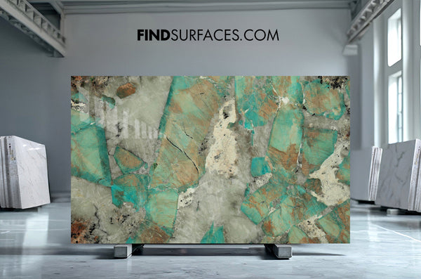 Amazonite Granite Slabs - FS95052265 - 3170 x 2050 x 20 mm