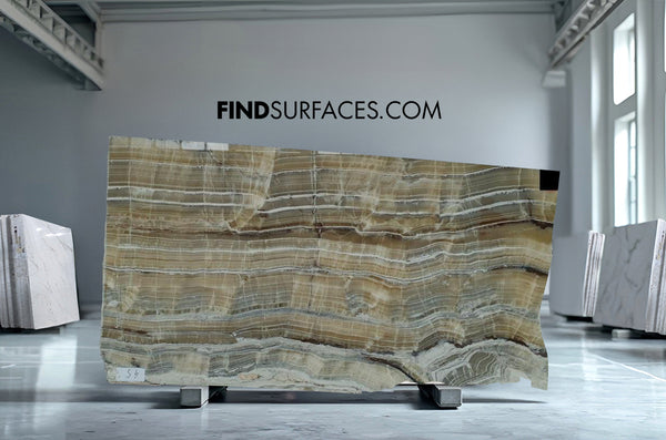 Amber Onyx Slabs - FS43146177 - 2410 x 1200 x 20 mm