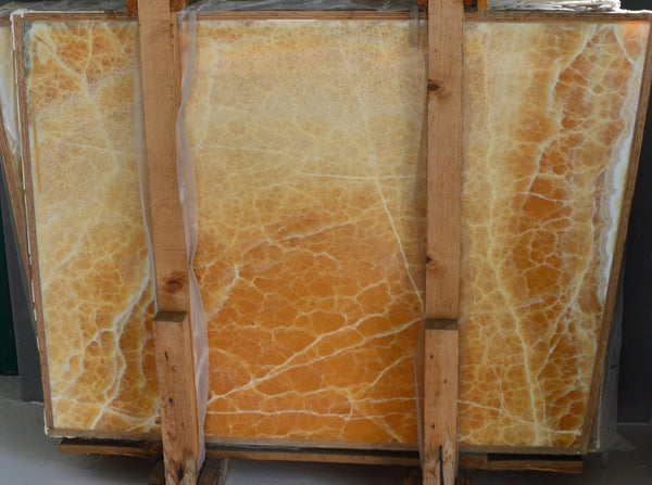 Amber Onyx Slabs - FS94186627 - 1150 x 970 x 20 mm