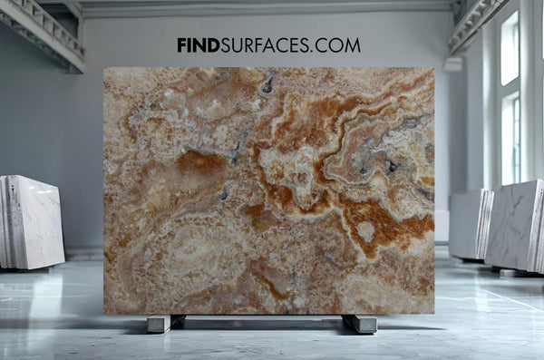 Amber Onyx Slabs - FSEX06680 - 2570 x 1850 x 20 mm