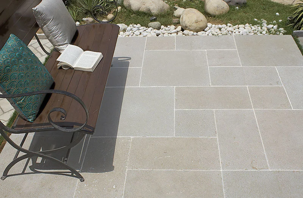 Ankor Brown Limestone Tiles - Riven