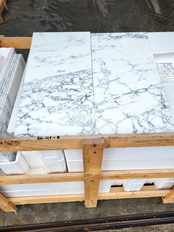 Arabescato Marble Tiles - Polished - FS036HPB