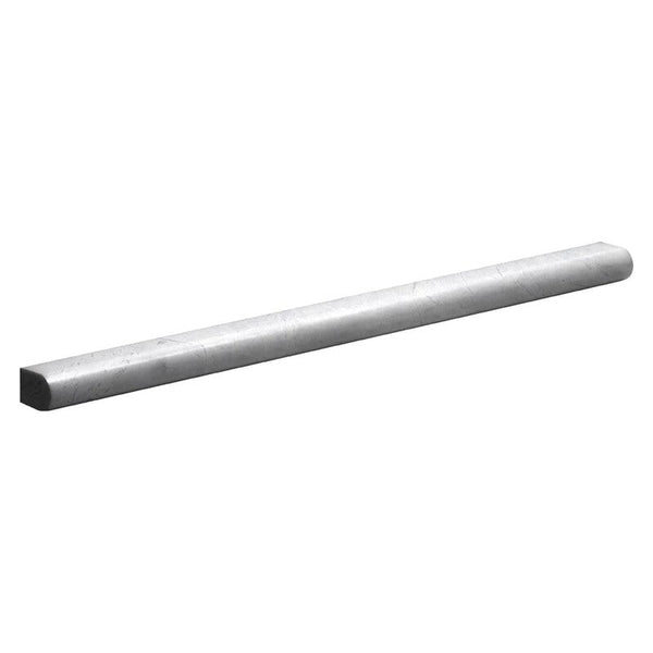 Avalanche Marble Classic Bullnose Pencil Liner - Honed