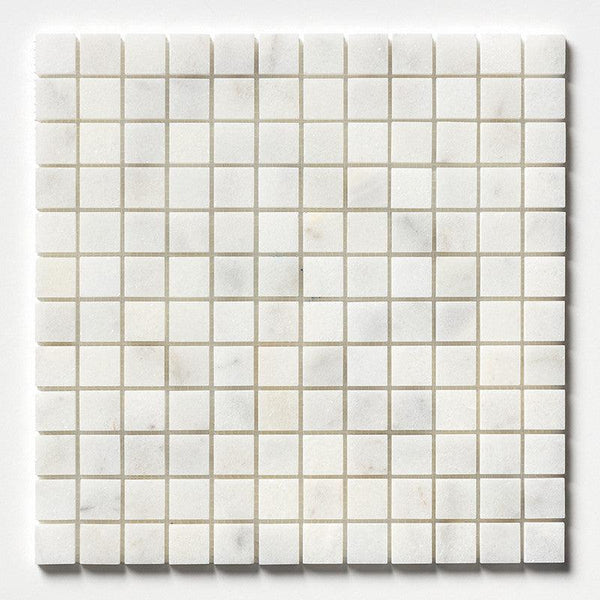 Avalon Marble 25 mm Square Stackbond Mosaic - Polished