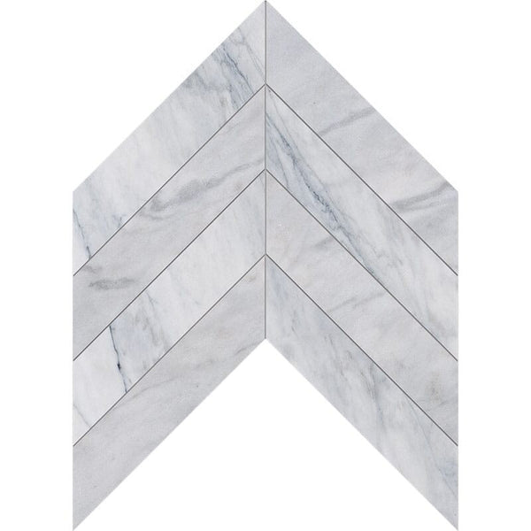 Avenza Marble Chevron Tiles - Honed