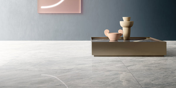 Bardiglio Marble Effect Tiles - Honed