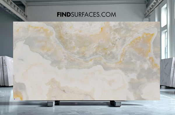 Beige Onyx Slabs - FS52820107 - 2800 x 1460 x 20 mm