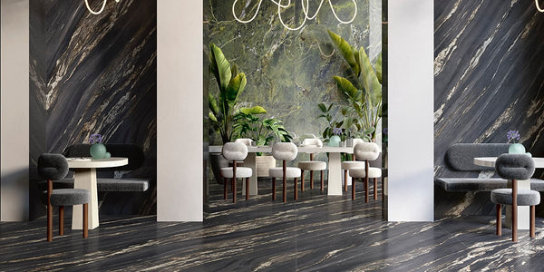 Belvedere Marble Effect Infinity Tiles - Polished