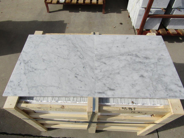 Bianco Carrara CD Marble Tiles - Polished - FS715HNF