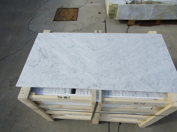 Bianco Carrara CD Marble Tiles - Polished - FS724HNF