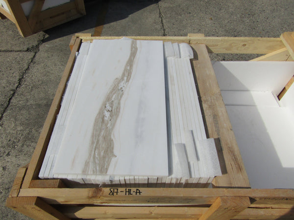 Bianco Covelano Marble Tiles - Polished - FS817HLA