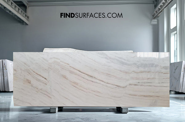 Bianco Lasa Covelano Gold Marble Slabs - FS38835527 - 3080 x 1170 x 20 mm