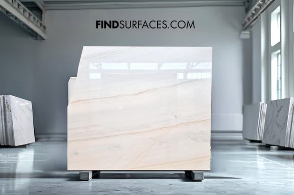 Bianco Lasa Covelano Gold Marble Slabs - FS69506129 - 1730 x 1540 x 20 mm