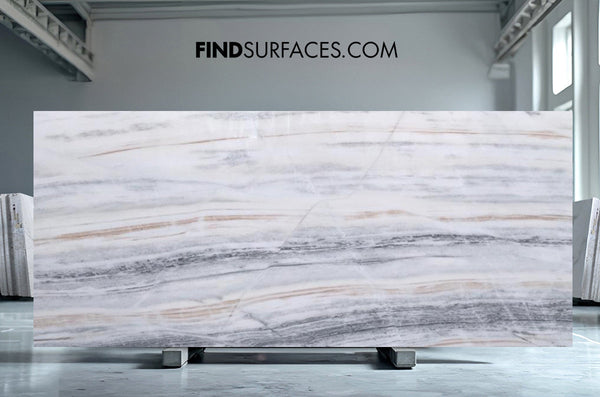 Bianco Lasa Covelano Marble Slabs - FS19771599 - 2700 x 1450 x 20 mm