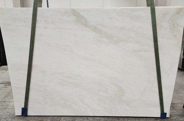 Bianco Namibia Marble Slabs - Polished Book Matched - FSHM0196.0.