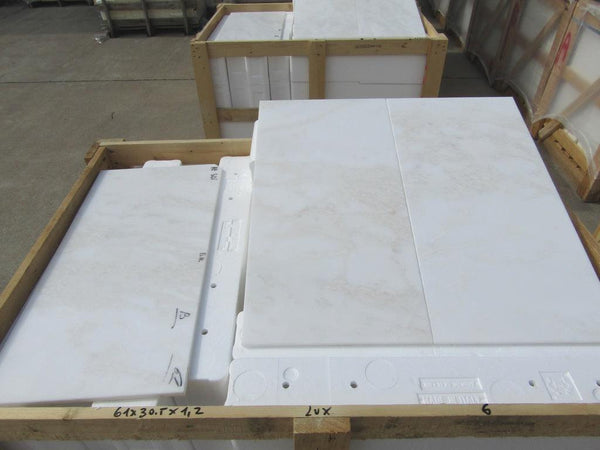 Bianco Namibia Marble Tiles - Polished - FS296HDB