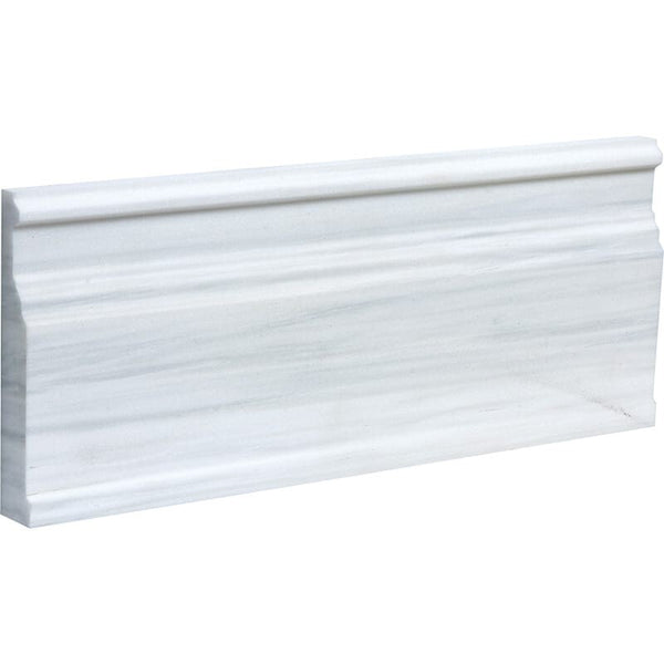 Bianco Dolomiti Marble Base Skirting - Polished