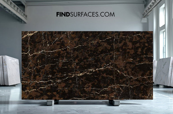 Black And Gold Marble Slabs - FS5339018 - 2940 x 1530 x 20 mm