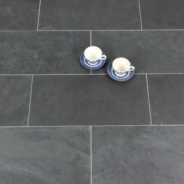 Black Slate Tiles - Riven