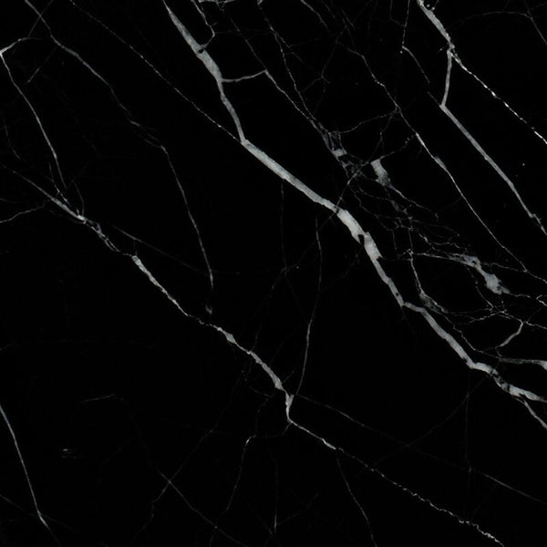 Nero Marquina T Marble Tiles - Honed