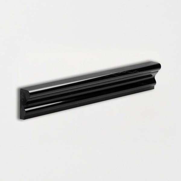 Nero Marquina T Marble Wall And Door Moulding - Polished