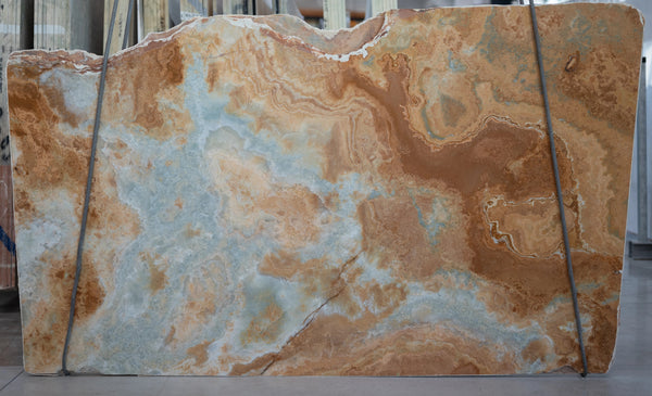 Blue Onyx Slabs - FS12107891 - 2500 x 1450 x 20 mm