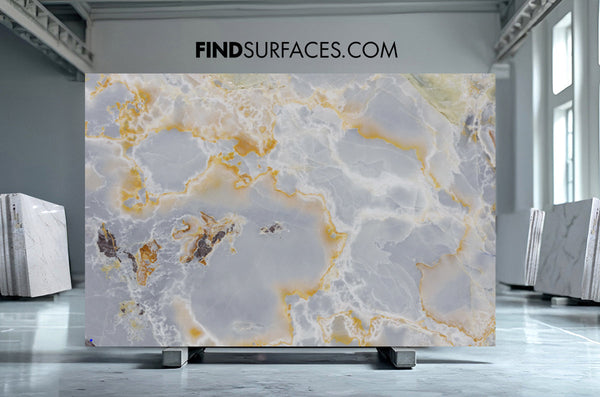 Blue Onyx Slabs - FS27815251 - 2000 x 1300 x 20 mm