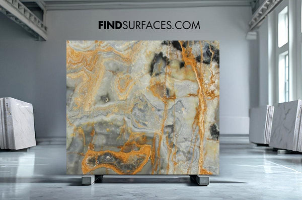 Blue Onyx Slabs - FS28343904 - 2400 x 1980 x 20 mm