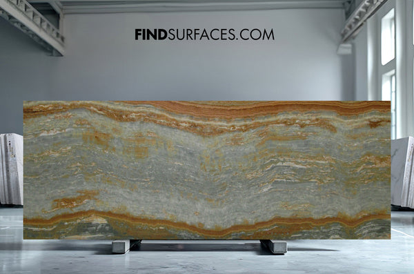 Blue Onyx Slabs - FS30468720 - 2580 x 1170 x 20 mm