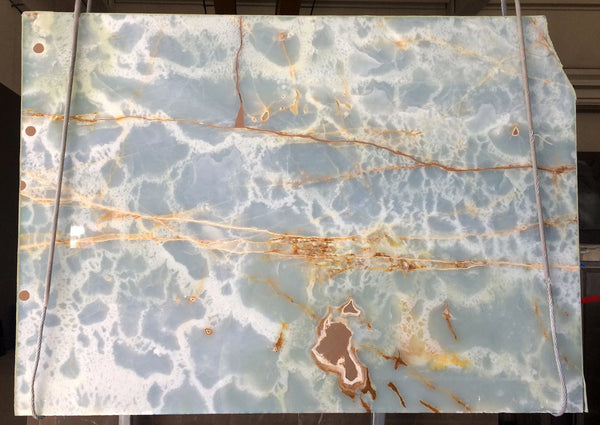 Blue Onyx Slabs - FS61003982 - 1000 x 500 x 20 mm