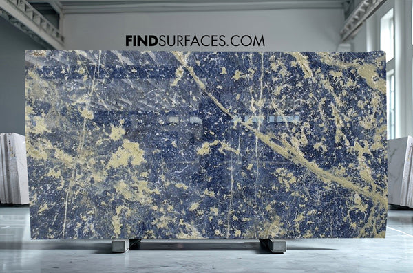 Blue Sodalite Marble Slabs - FS6406122 - 2590 x 1370 x 20 mm