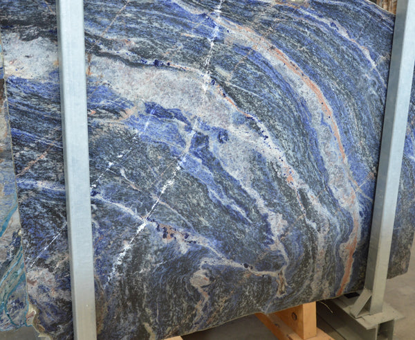 Blue Sodalite Marble Slabs - FS99555759 - 800 x 650 x 20 mm