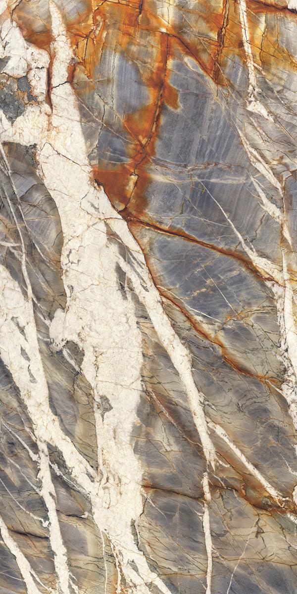 Blue Tempest Marble Porcelain Tiles and Slabs - Polished