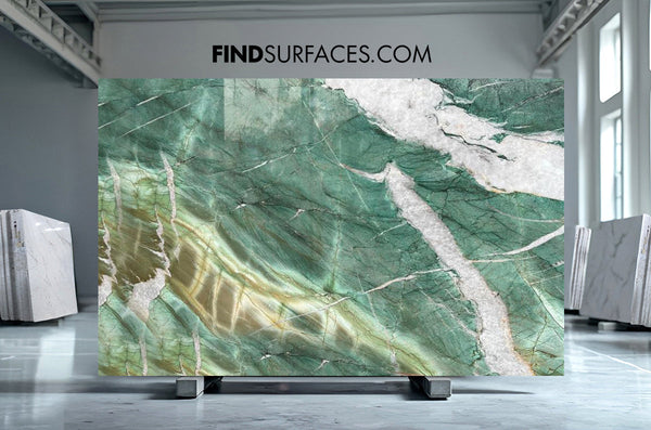 Botanic Crystal Quartzite Slabs - FS9015829 - 3340 x 2040 x 20 mm