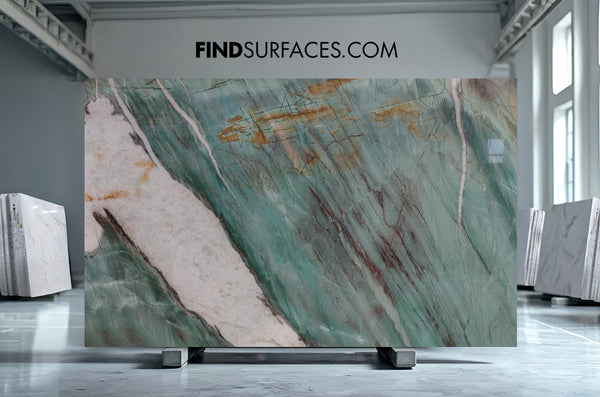 Botanic Crystal Quartzite Slabs - FS97636296 - 2950 x 1920 x 20 mm