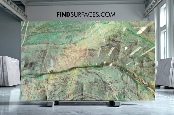 Botanic Green Quartzite Slabs - FS23588464 - 3460 x 2060 x 20 mm