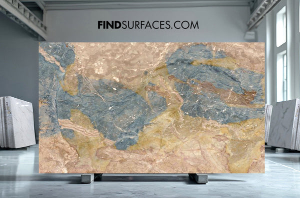 Breccia Blu Marble Slabs - FS37115888 - 2810 x 1720 x 20 mm