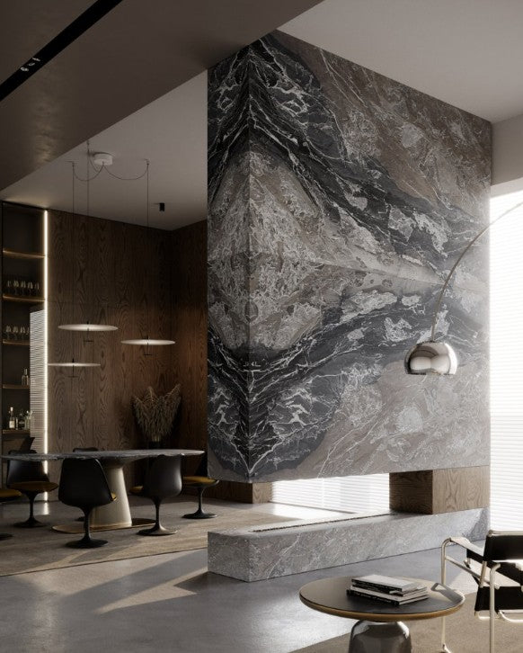 Dark and Stormy Marble Slabs - FS70267955 - 3060 x 1750 x 20 mm