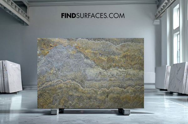 Bronze Travertine Slabs - FS20941874 - 3000 x 1400 x 20 mm