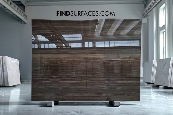 Brown Marble Slabs - FS20091603 - 2640 x 1950 x 20 mm